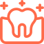 Symbol für die Entlastung von Kiefer und Muskeln